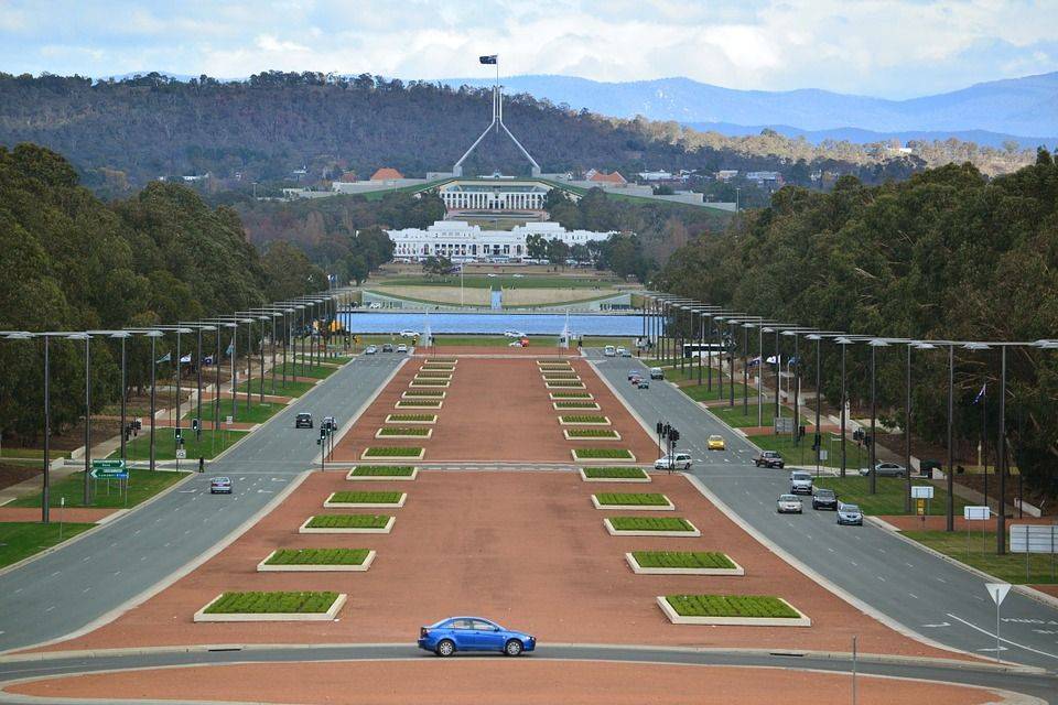 Канберра, Австралия, здание парламента