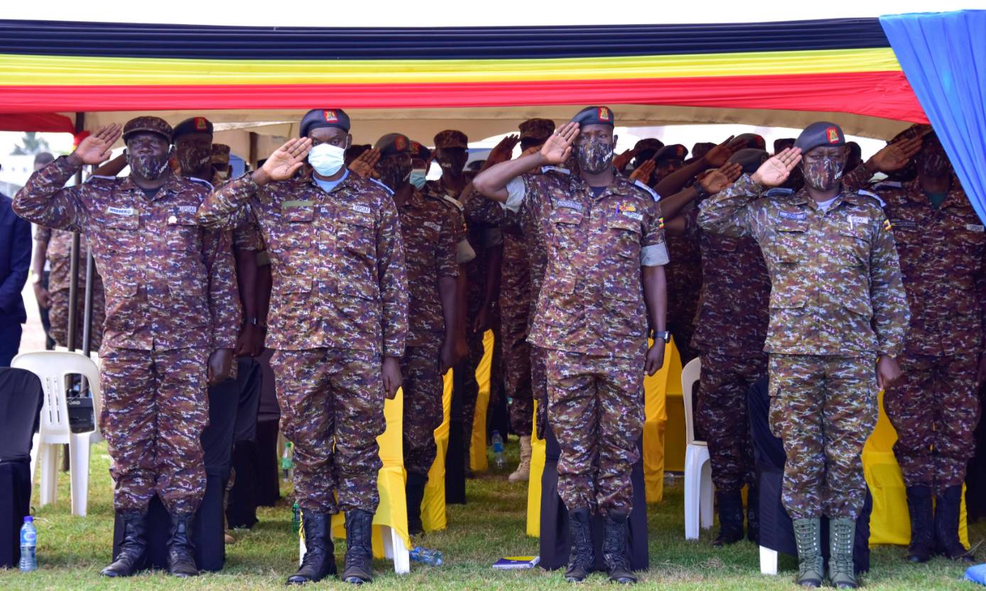 Офицеры ВВС Уганды