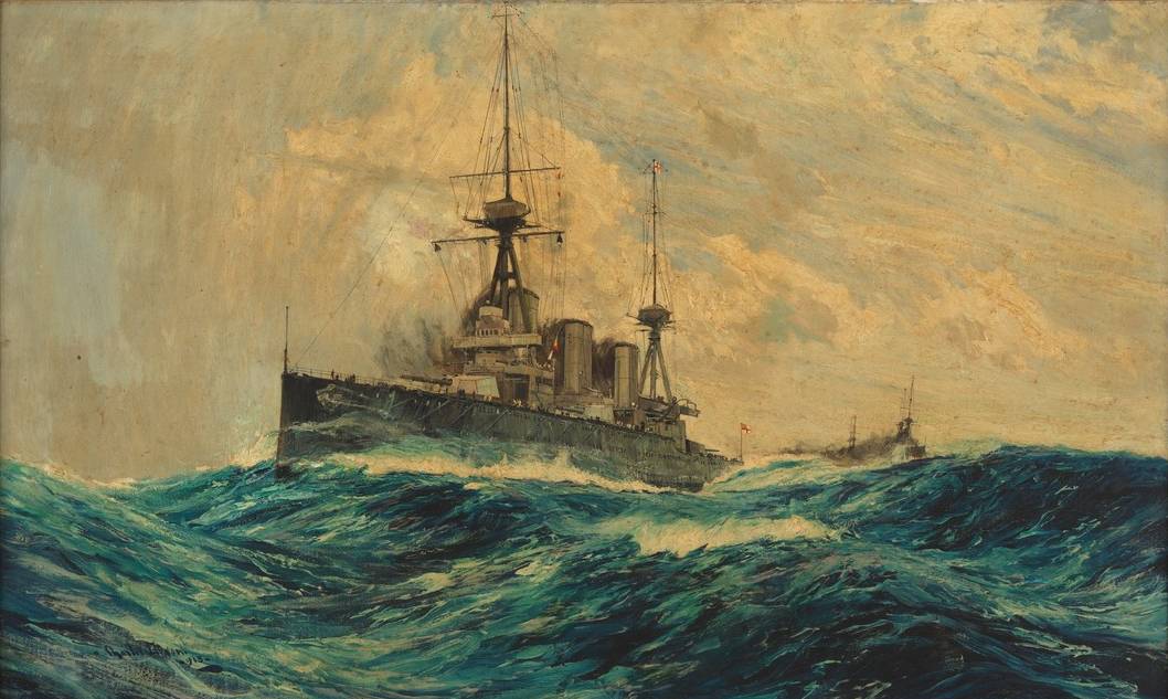 Чарльз Эдвард Диксон, линейный крейсер HMAS Australia (1911), 1913