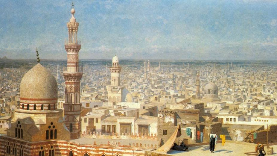 Жан-Леон Жером. Вид на Каир