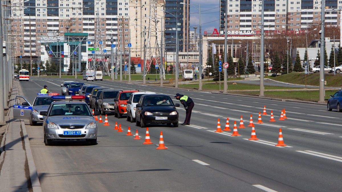 Выборочная проверка на Московском шоссе
