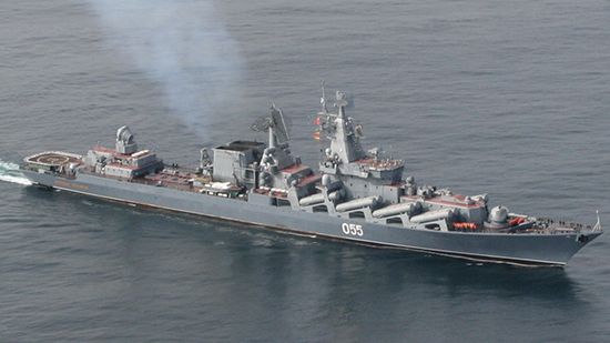 «Маршал Устинов» — ракетный крейсер проекта 1164.