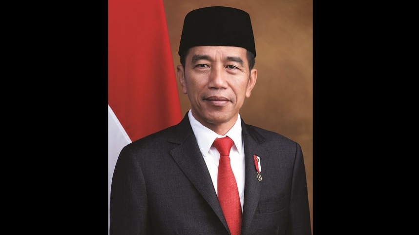 Президент Индонезии — Джоко Видодо.