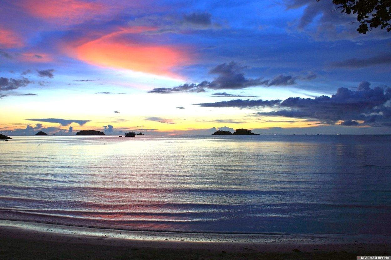 Закат на о.Чанг. Тайланд