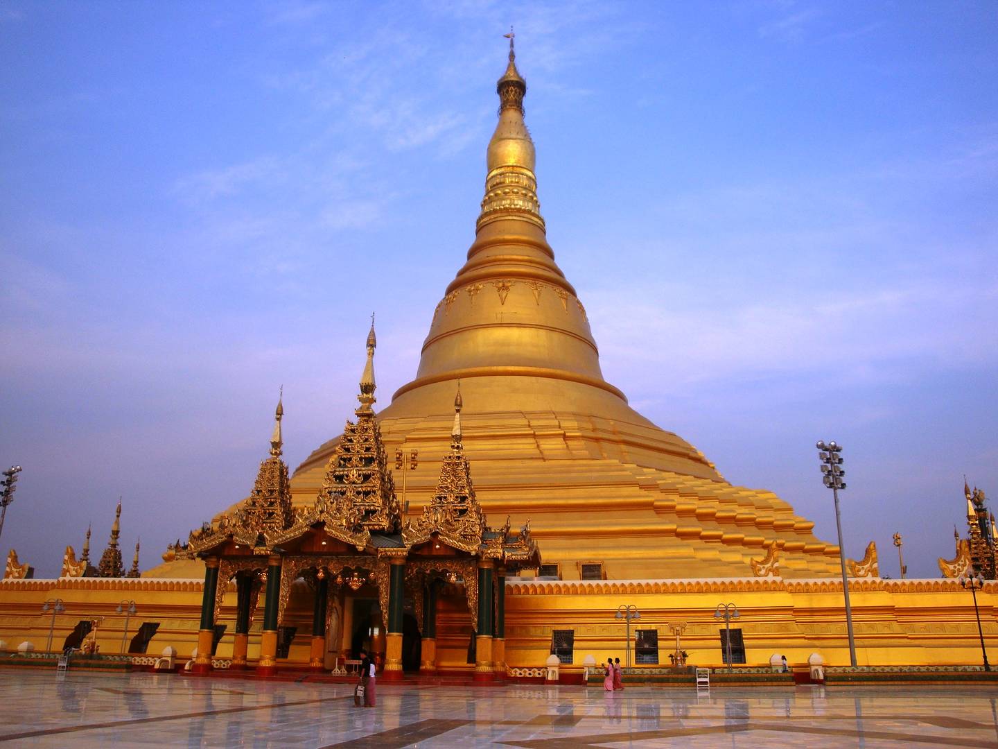 Пагода Уппатасанти в Нейпьидо. Мьянма