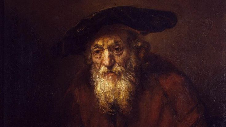 Рембранд. Портрет старика раввина. 1654 год