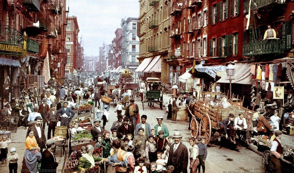 Нью-Йорк в 1900 году
