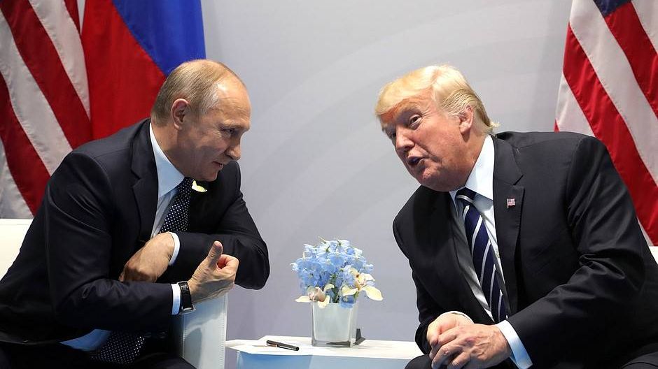 Встреча Владимира Путина и Дональда Трампа