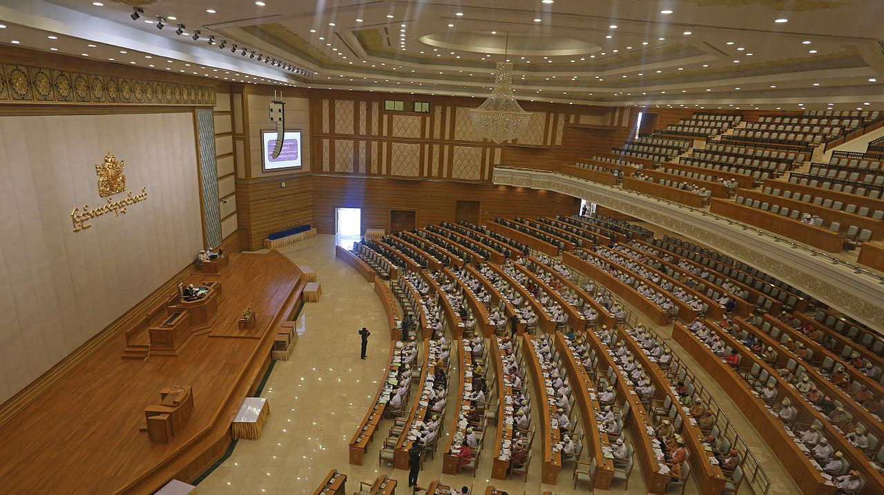 Зал Ассамблеи Союза. Мьянма