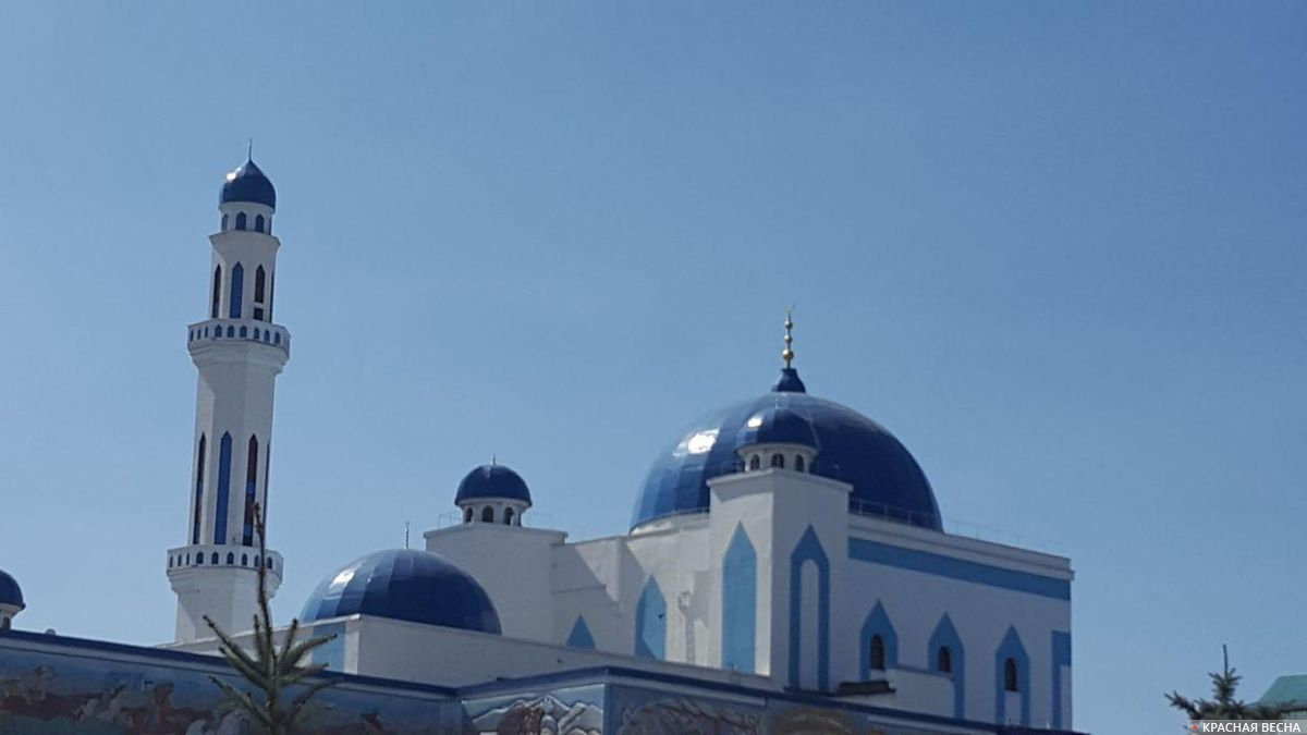 Казахстан Актюбинск Актобэ мечеть минарет