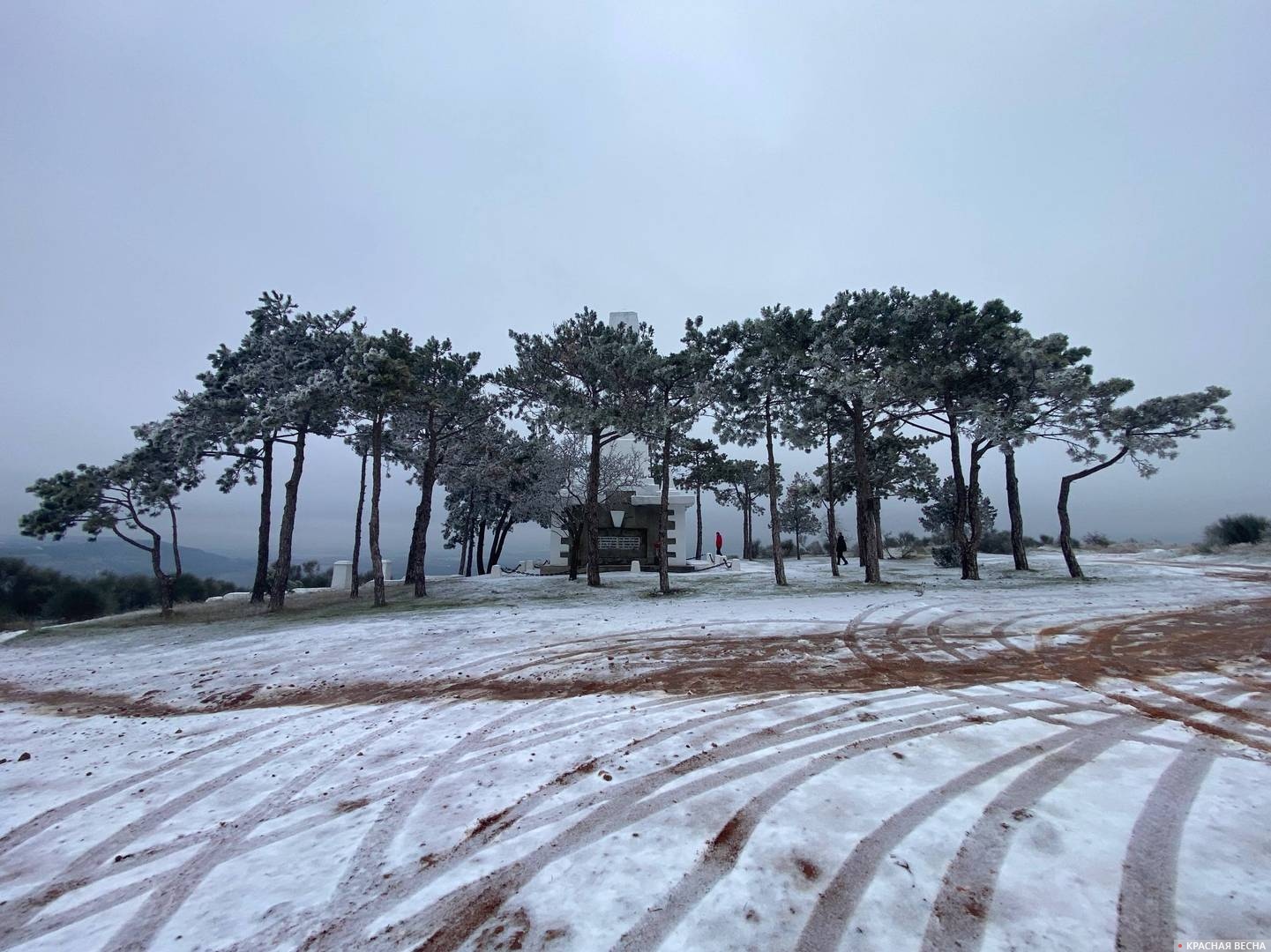 Мыс Ай-я. Севастополь. Крым в снегу 