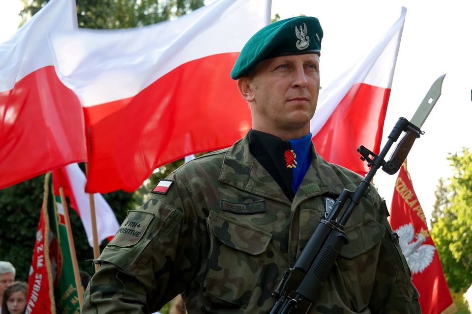 Солдат, военные, Польша
