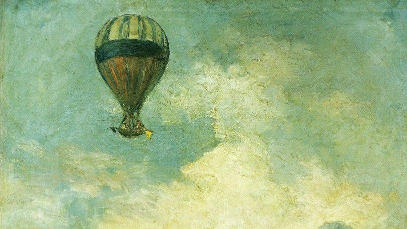 Франсиско Гойя. Воздушный шар (фрагмент). 1812-1816
