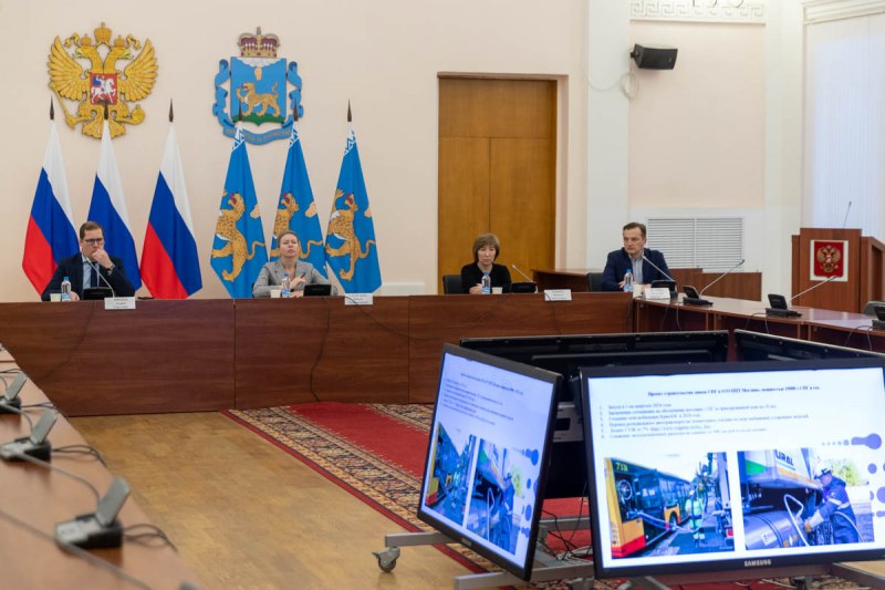 Заседание Наблюдательного совета ОЭЗ ППТ «Моглино» в правительстве Псковской области