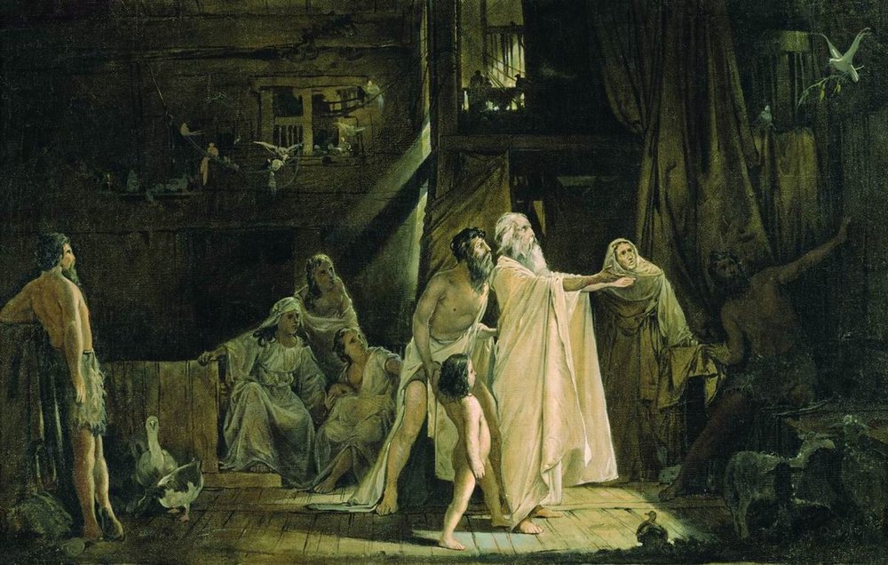 Андрей Рябушкин. Ноев ковчег. 1882