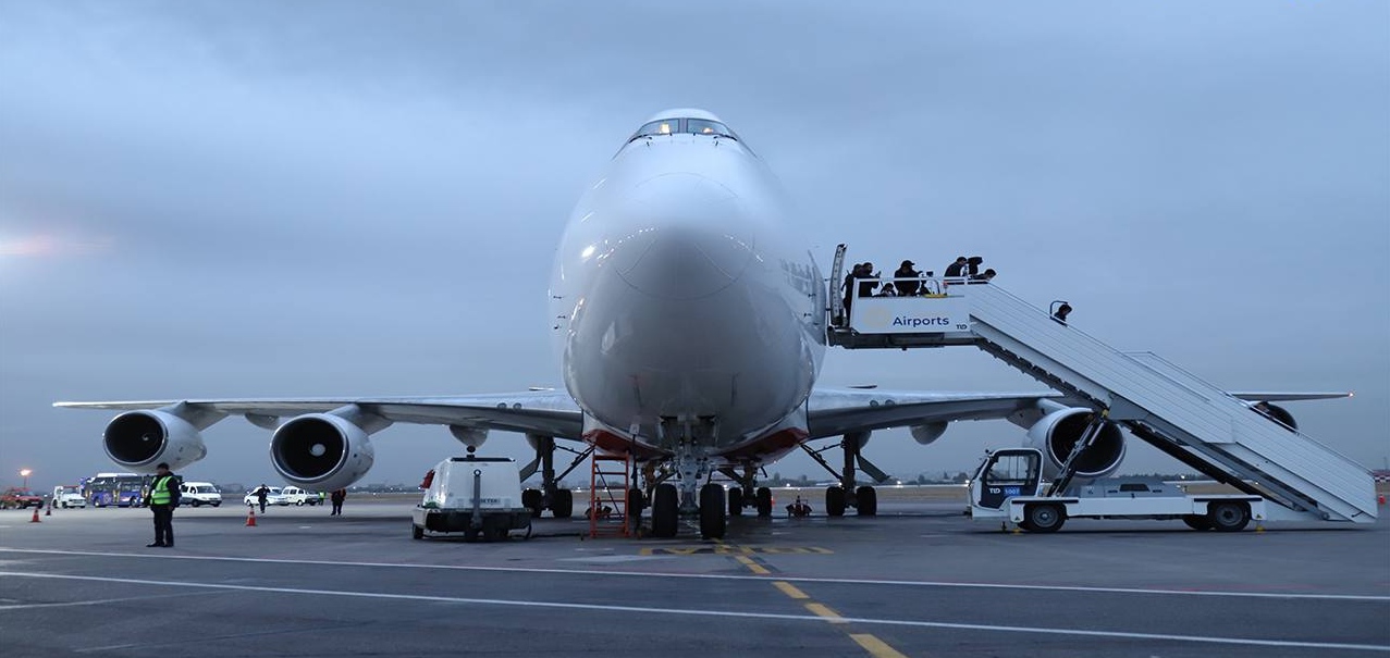 Грузовой самолет Boeing 747