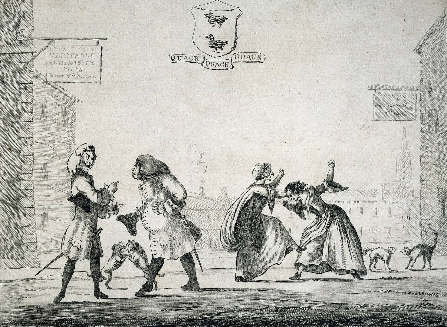 Джеймс Бретертон после Генри Вильяма Бонбури. Взаимные обвинения. 1774