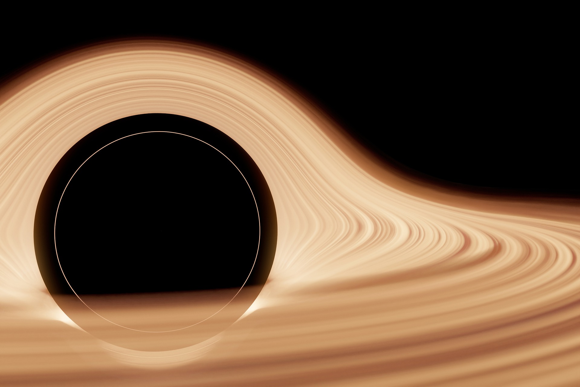 чёрная дыра спираль