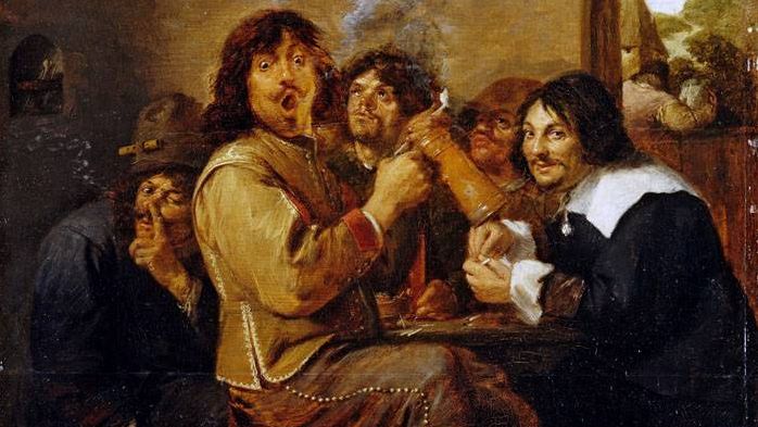 Адриан Брауэр. Курильщики. около 1637