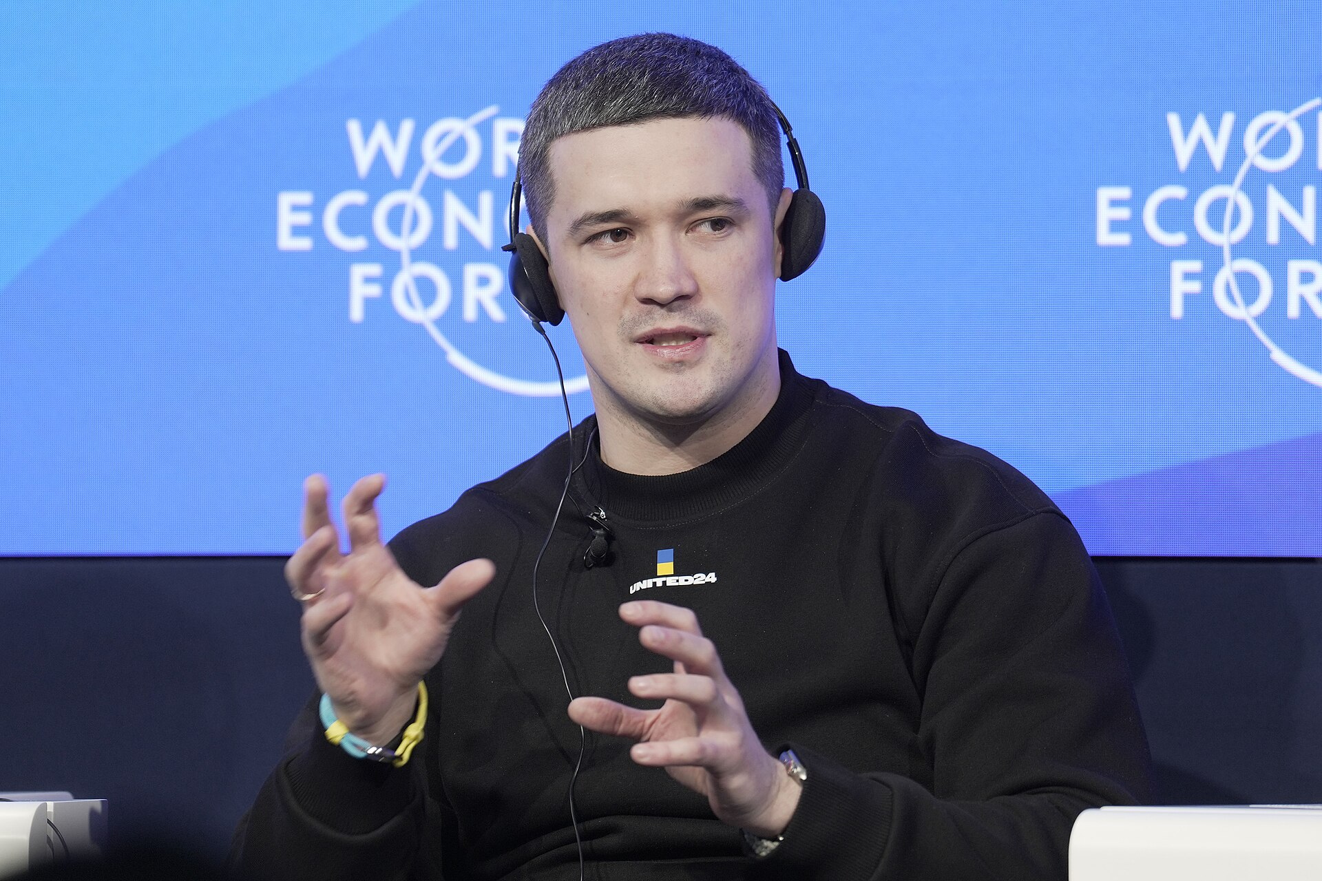 Михаил Фёдоров на Всемирном экономическом форуме. 2023