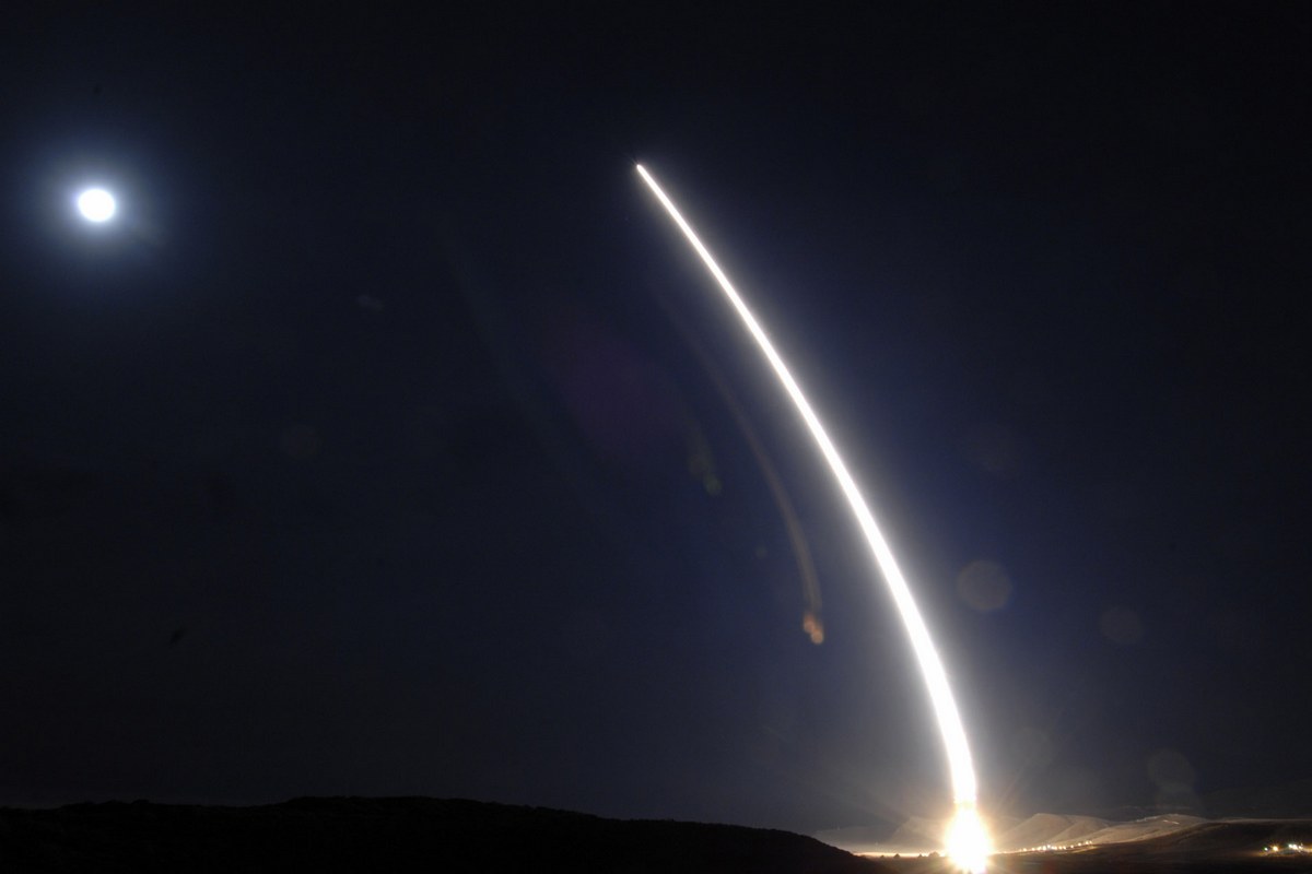 Запуск ракеты Minuteman III [afgsc.af.mil]