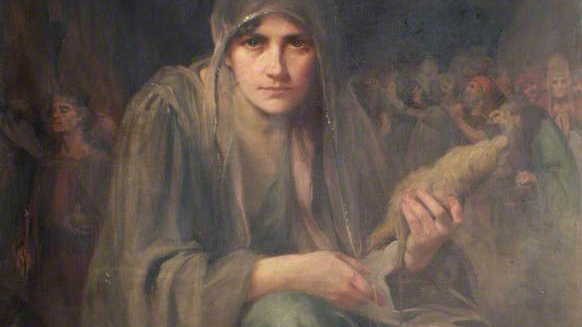 Беатрис Оффор. Судьба (фрагмент). 1894