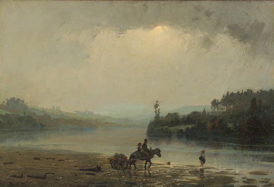 Василий Поленов. Ливень. 1874