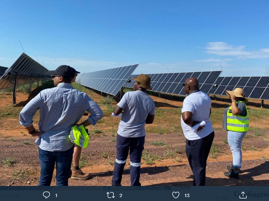 ЮАР солнечная электростанция