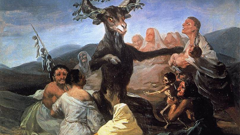 Франсиско де Гойя. Шабаш ведьм. 1789