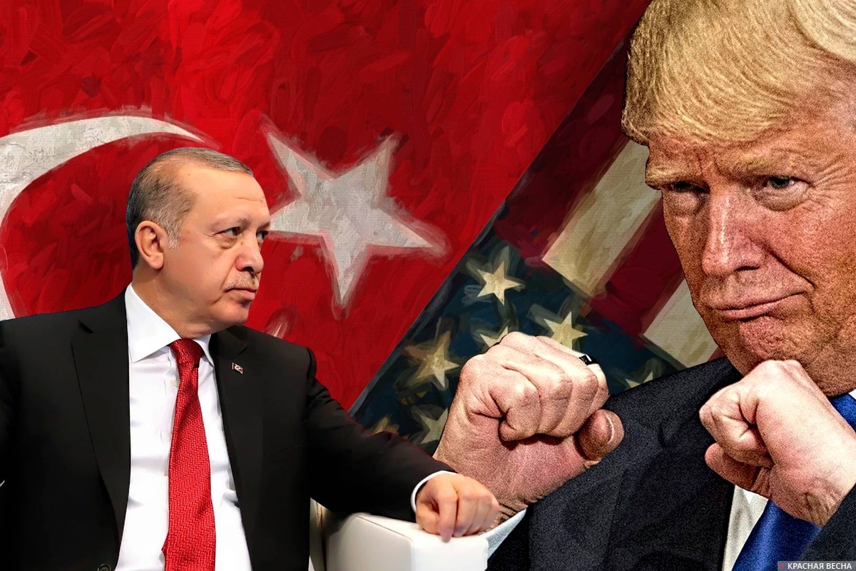 Дональд Трамп и Реджеп Тайип Эрдоган
