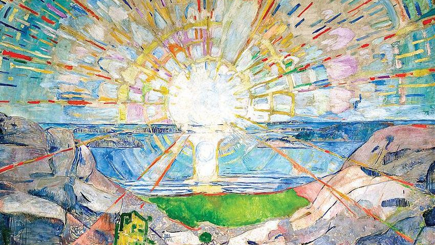 Эдвард Мунк. Солнце. 1912