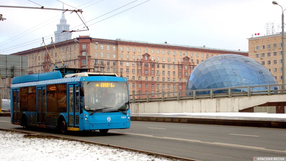 Троллейбус. Москва