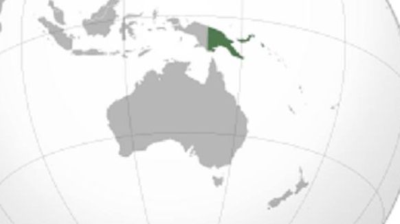 Папуа-Новая Гвинея на карте