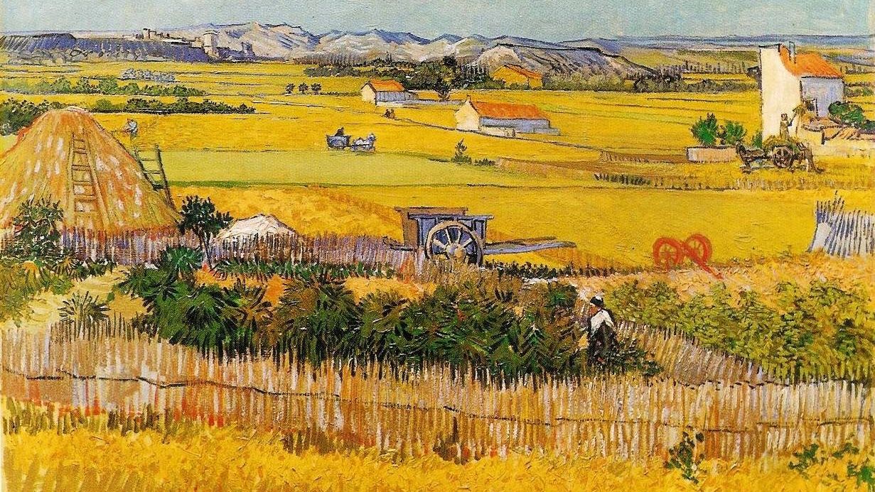 Винсент Ван Гог. Урожай. 1888