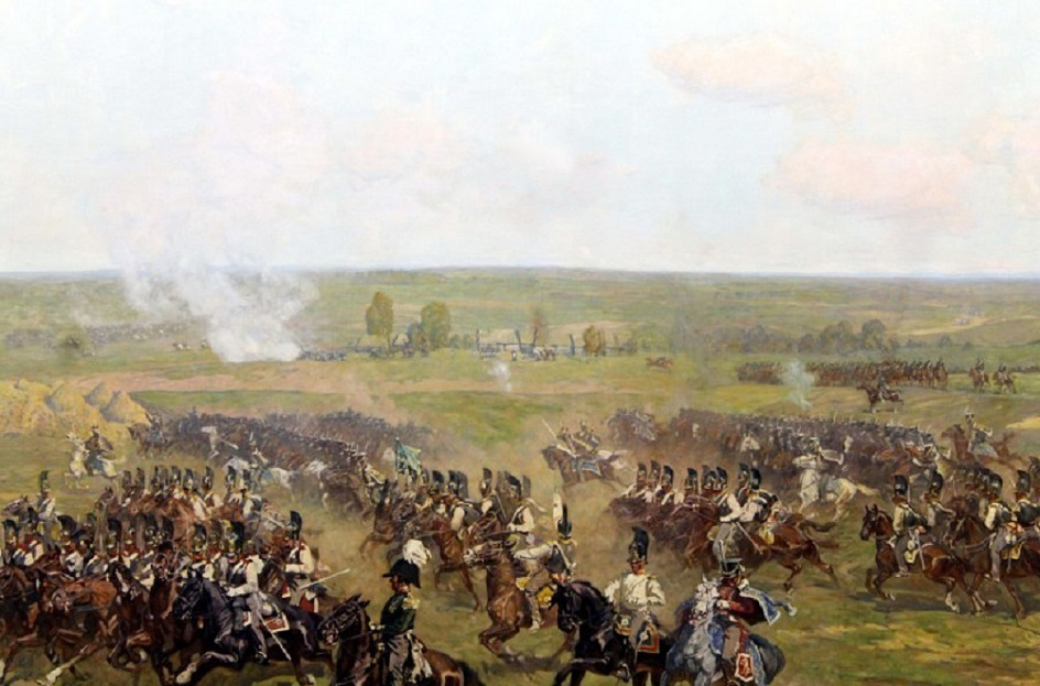 Франц Рубо. Панорама Бородинская битва. Фрагмент