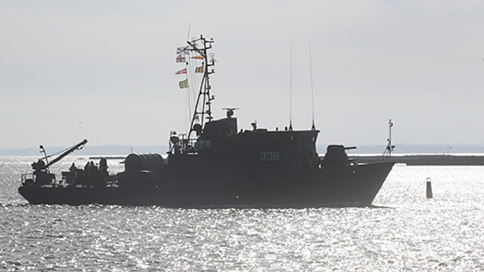 Корабельная тральная группа Балтийского флота обезвредила морские мины, поставленные условным противником