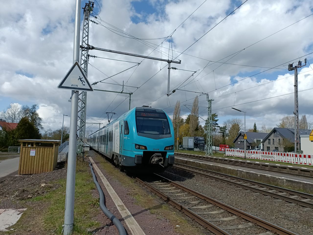 Поезд в Германии