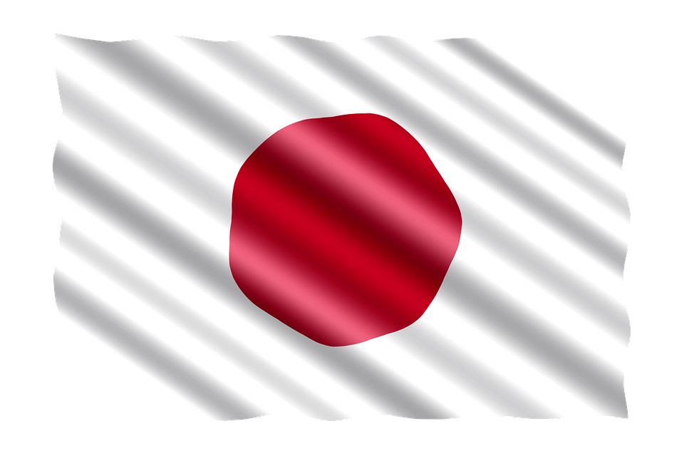 Флаг Японии. 