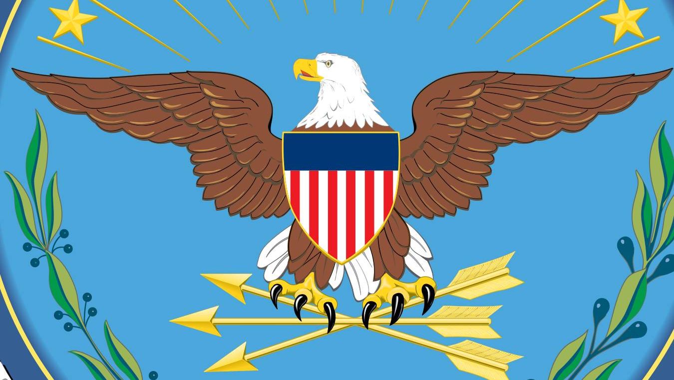 Эмблема Минобороны США (фрагмент)
