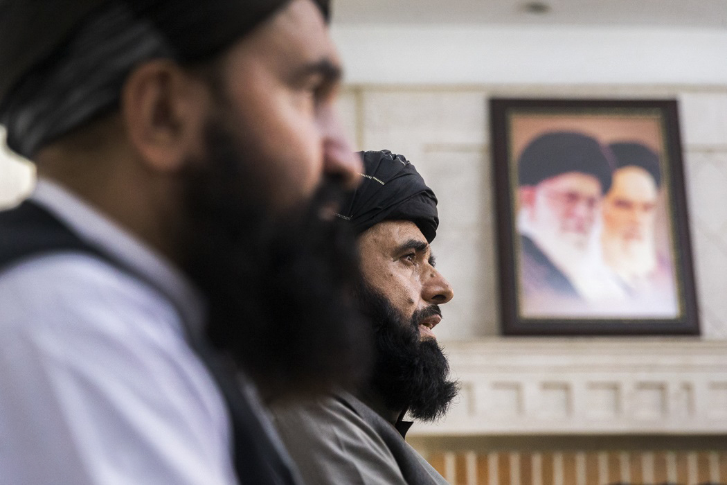 Делегация талибов (организация, деятельность которой запрещена в РФ) в Тегеране. 2021