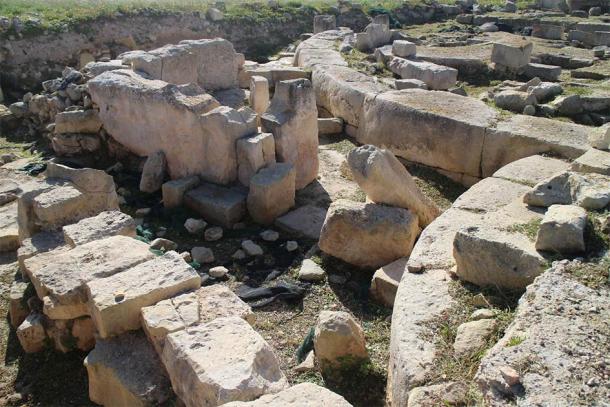 Мегалитические руины в Тас-Сильдж (г. Марсашлокк, Мальта)