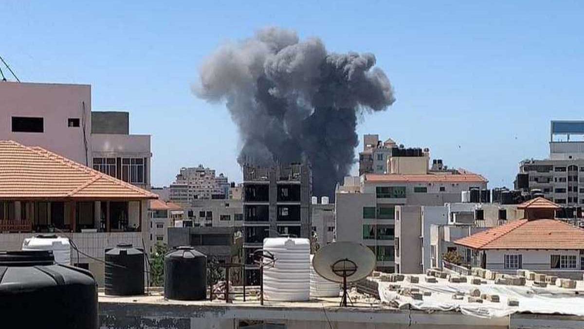 Бомбардировка сектора Газа израильскими ВВС