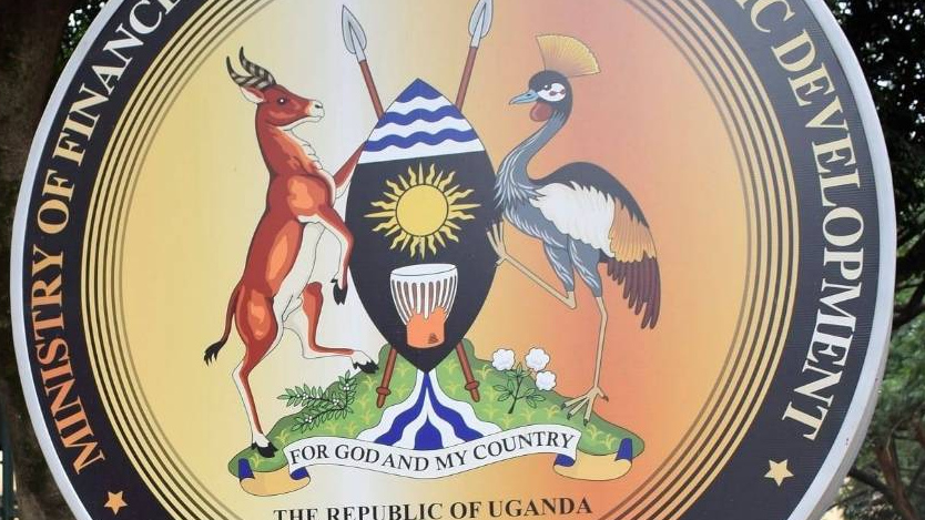 Логотип Минфина Уганды