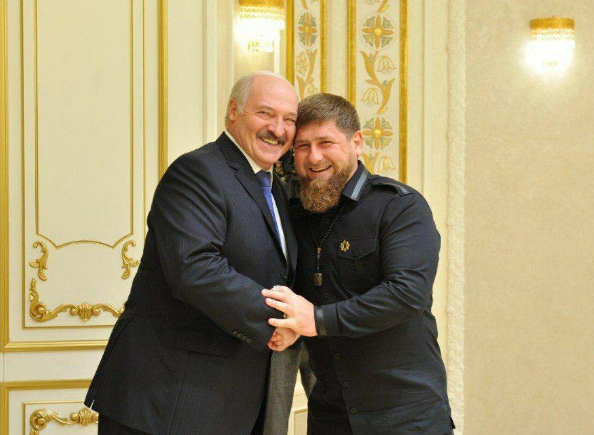 Алеквандр Лукашенко и Рамзан Кадыров