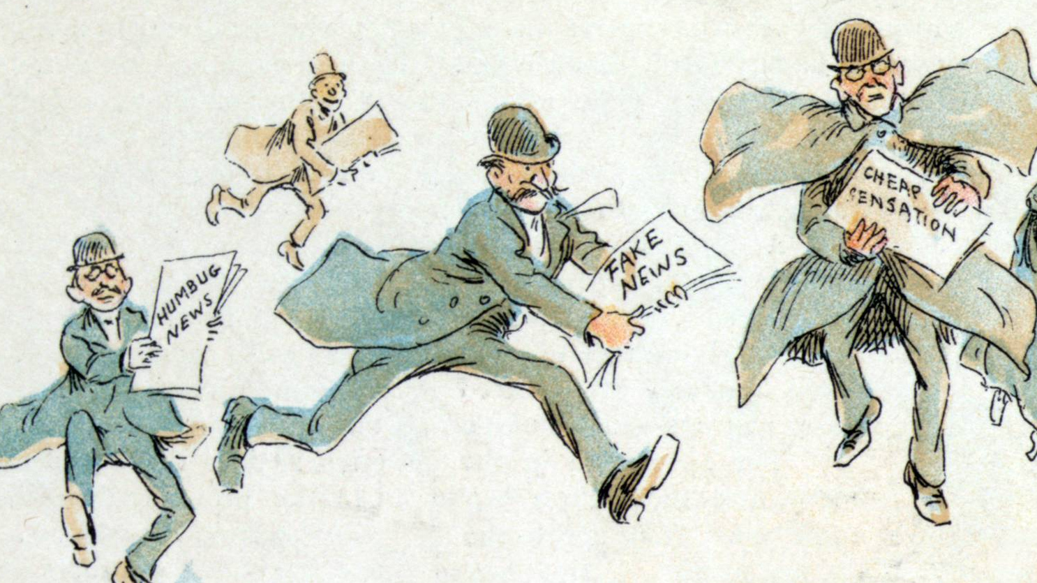 Фредерик Бурр Оппер. «Фейковые» новости. 1894