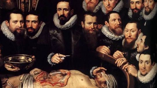 Михил ван Миревельт. Урок анатомии доктора Виллема ван дер Мира. 1617