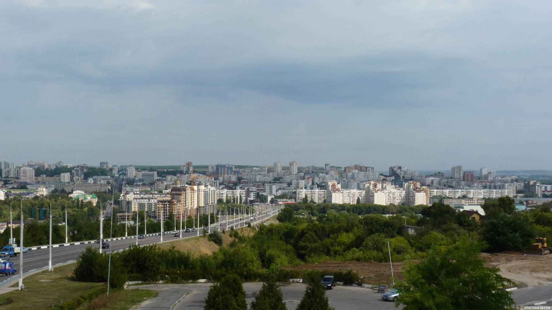 Вид на город Белгород