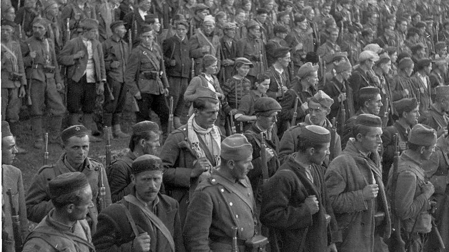 Пролетарская Черногорская бригада и Герцеговинский отряд 1942
