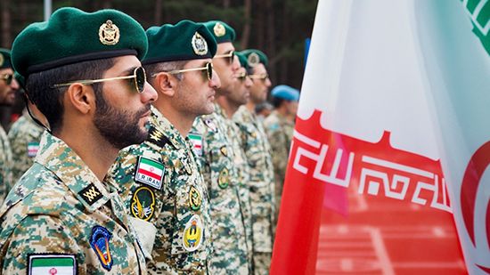 Военнослужащие Ирана