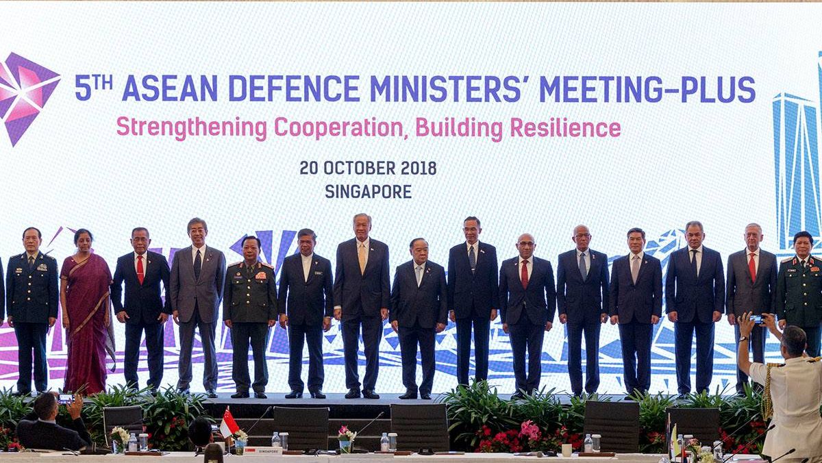 Открытие 5-го совещания министров обороны АСЕАН и партнеров по диалогу (СМОА плюс)